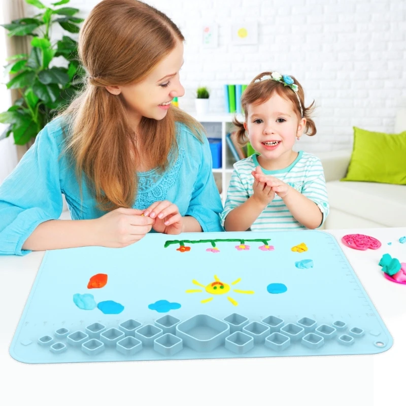 Large Silicone Mat Non-slip Craft Pad for Kid Painting DIY Crafting Jewelry Making with Paint Divider Brush Stand K1KF
Large Silicone Mat Non-slip Craft Pad for Kid Painting DIY Crafting Jewelry Making with Paint Divider Brush Stand K1KF