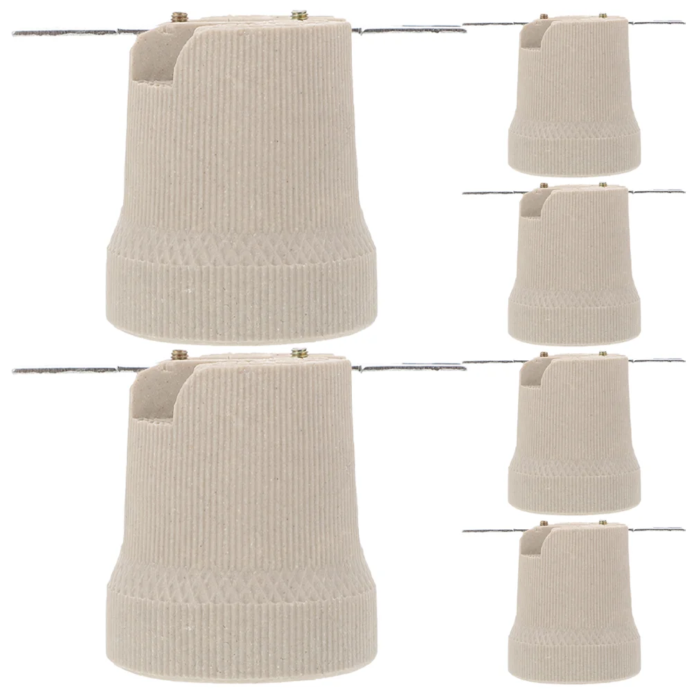6 Pcs Lighting Lamp Base Ceiling Holder Pendant Kit Repair Copper Bulb Socket
6 Pcs Lighting Lamp Base Ceiling Holder Pendant Kit Repair Copper Bulb Socket