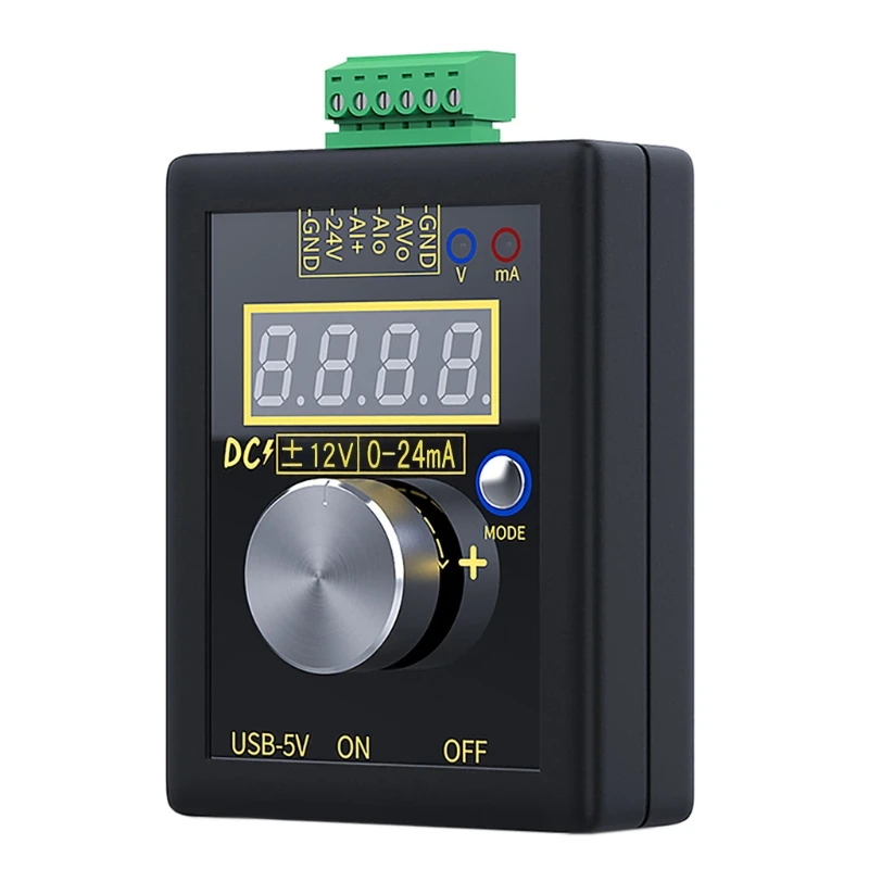 Rechargeable Portable Analog Signal Generator 0-5V 0-10V 0-20mA 4-20mA Adjustable Voltage Current Simulator DropShipping
Rechargeable Portable Analog Signal Generator 0-5V 0-10V 0-20mA 4-20mA Adjustable Voltage Current Simulator DropShipping