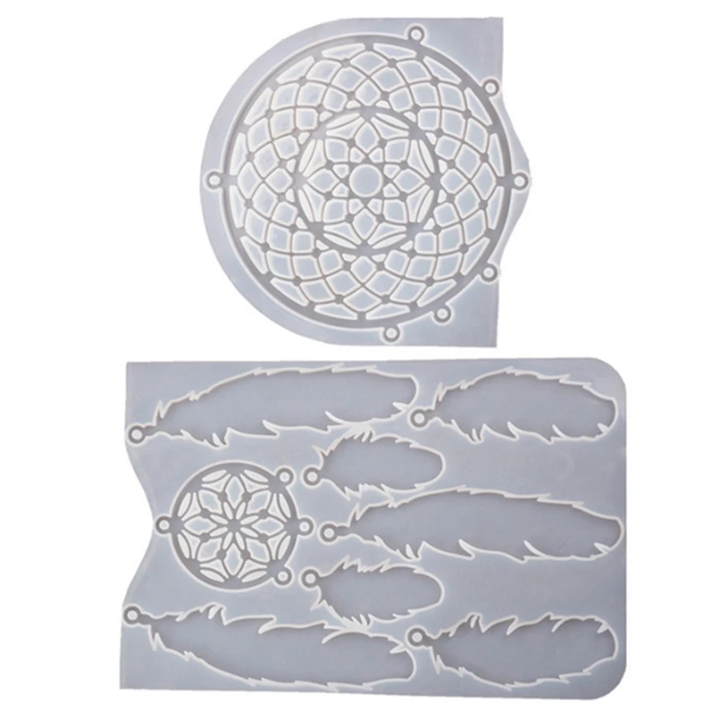 Large Dream Catcher Resin Mould, Wall Mount Feather Pendant Keychain Kit Ornament Making Mould Craft Home Decor
Large Dream Catcher Resin Mould, Wall Mount Feather Pendant Keychain Kit Ornament Making Mould Craft Home Decor