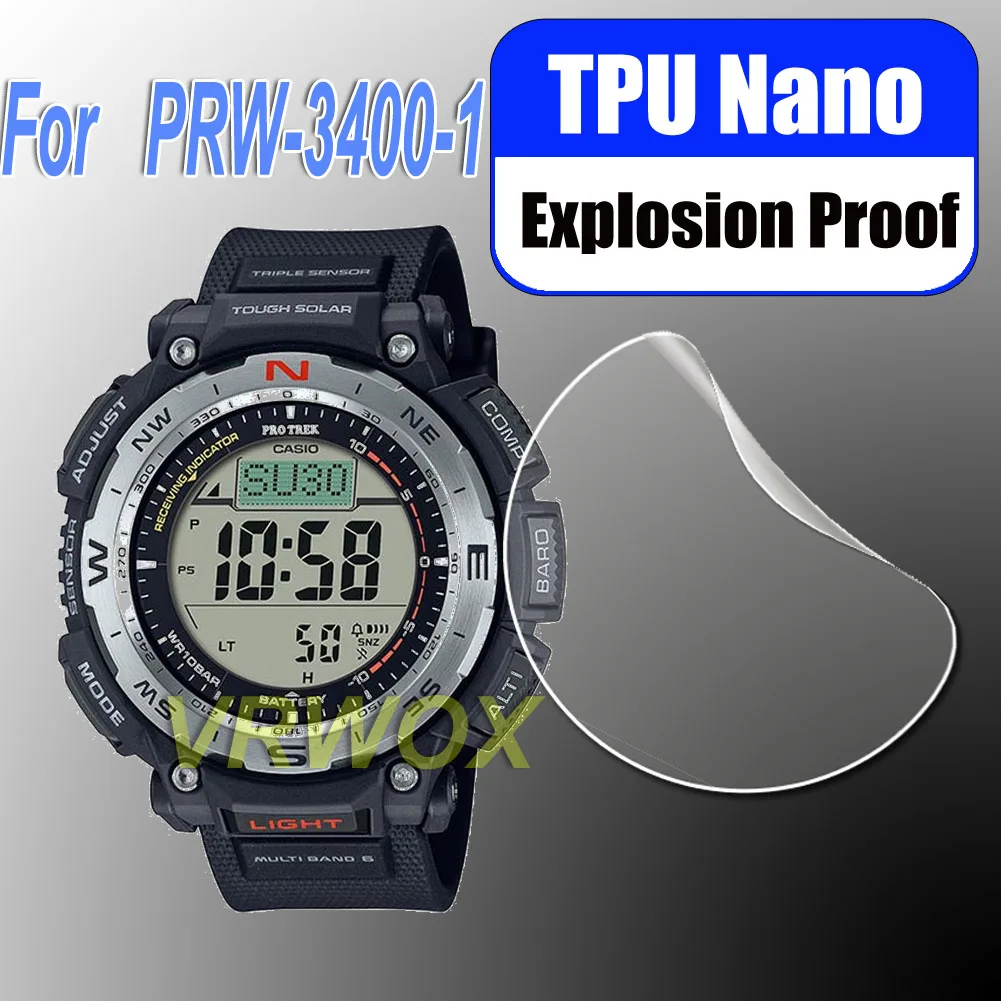 1/3/5PCS For Casio PRW-3400Y-2 PRW-3400Y-5 PRW-3400 Sport Watch HD Clear Anti-Scratch Nano Explosion-proof Screen Protector
1/3/5PCS For Casio PRW-3400Y-2 PRW-3400Y-5 PRW-3400 Sport Watch HD Clear Anti-Scratch Nano Explosion-proof Screen Protector