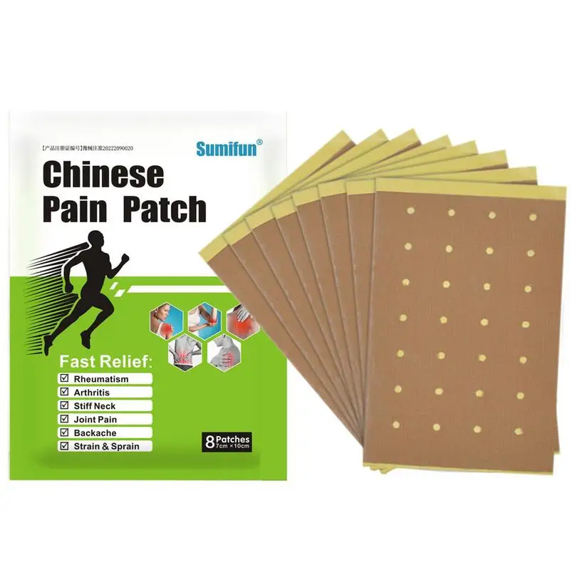 Knee Relieving Patch 8Pcs Herbal Patch Chinese Herbal Formula Knee Joint Discomfort Relieving Patch Plant Extract Sticker
Knee Relieving Patch 8Pcs Herbal Patch Chinese Herbal Formula Knee Joint Discomfort Relieving Patch Plant Extract Sticker