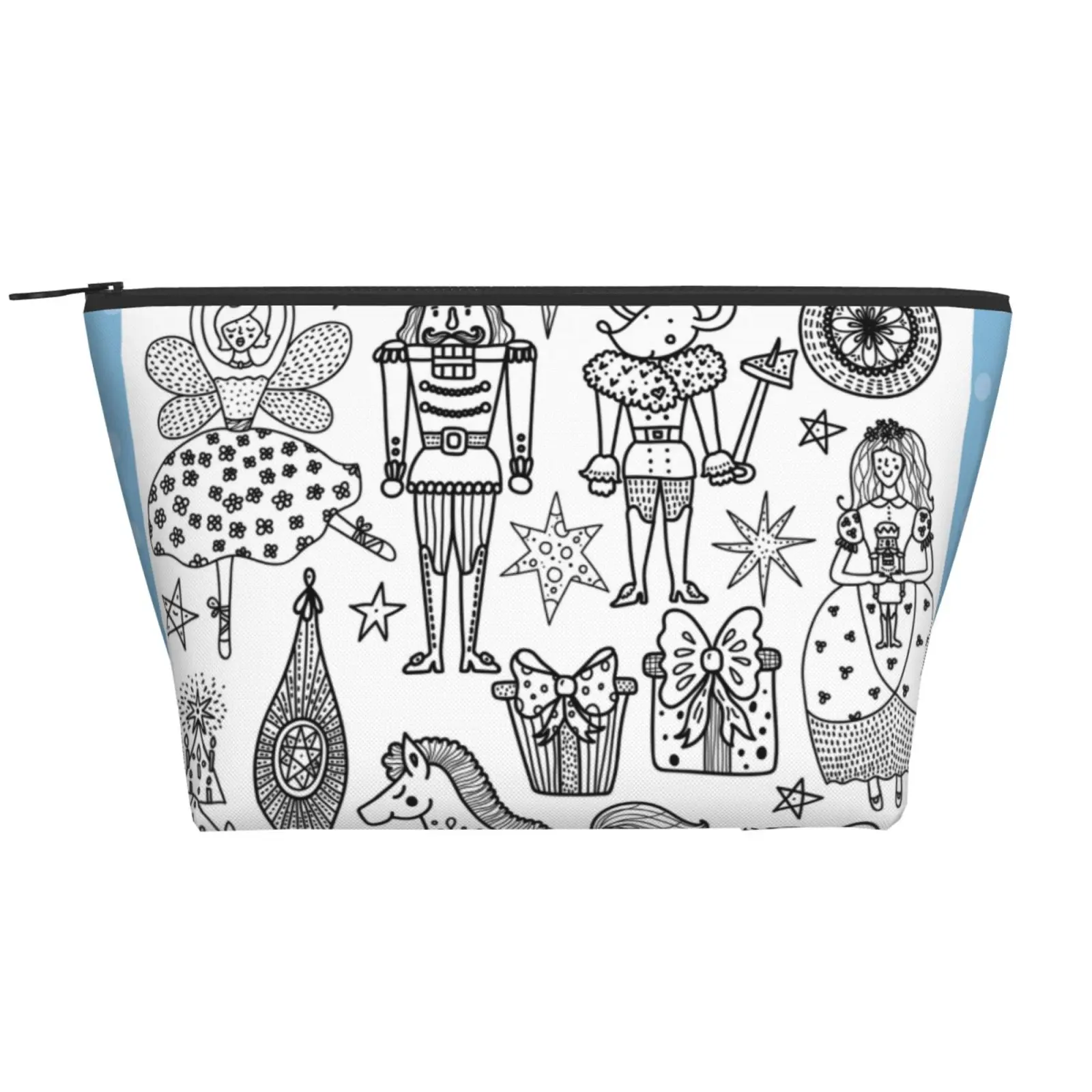 Nutcracker Line Christmas Makeup Organizer Daily Storage Bag Tote Bag Polyester Holiday Cosmetic Bag Organizer Stocked
Nutcracker Line Christmas Makeup Organizer Daily Storage Bag Tote Bag Polyester Holiday Cosmetic Bag Organizer Stocked