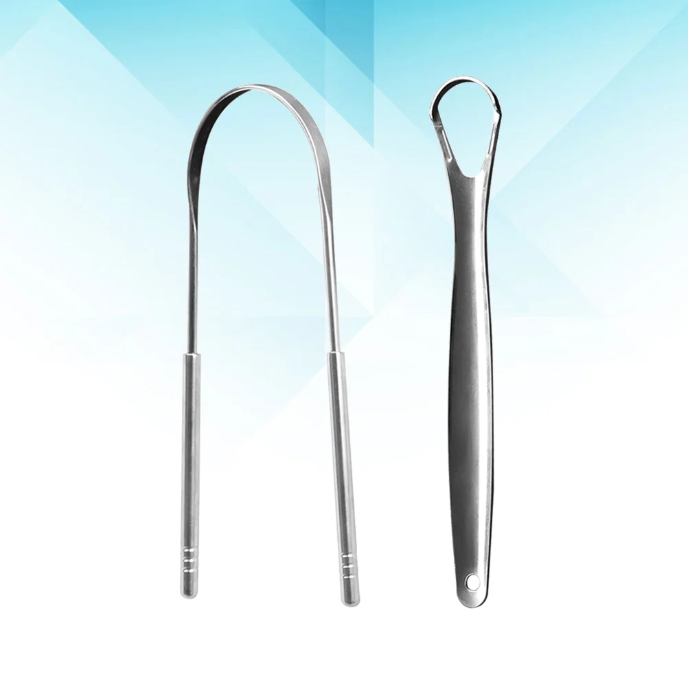 2Pc Yoga Tongue Cleaner Oral Tongue Sweepers Stainless Steel Tongue Scrapers Brush Tongue Cleaner
2Pc Yoga Tongue Cleaner Oral Tongue Sweepers Stainless Steel Tongue Scrapers Brush Tongue Cleaner