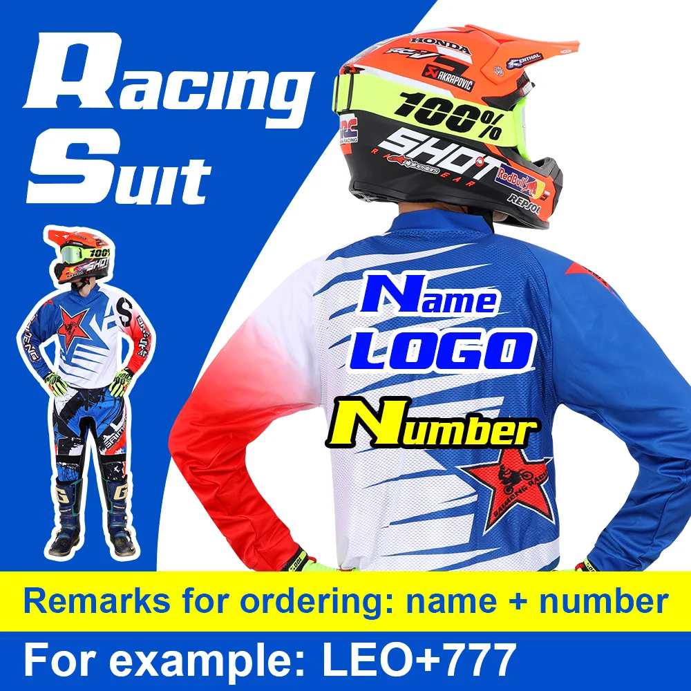 

MX Motocross Off Road Jersey and Pants Set Dirt Bike MTB DH UTV Enduro 180 Gear Combo Racing Suit saimeng racing Motorcycle