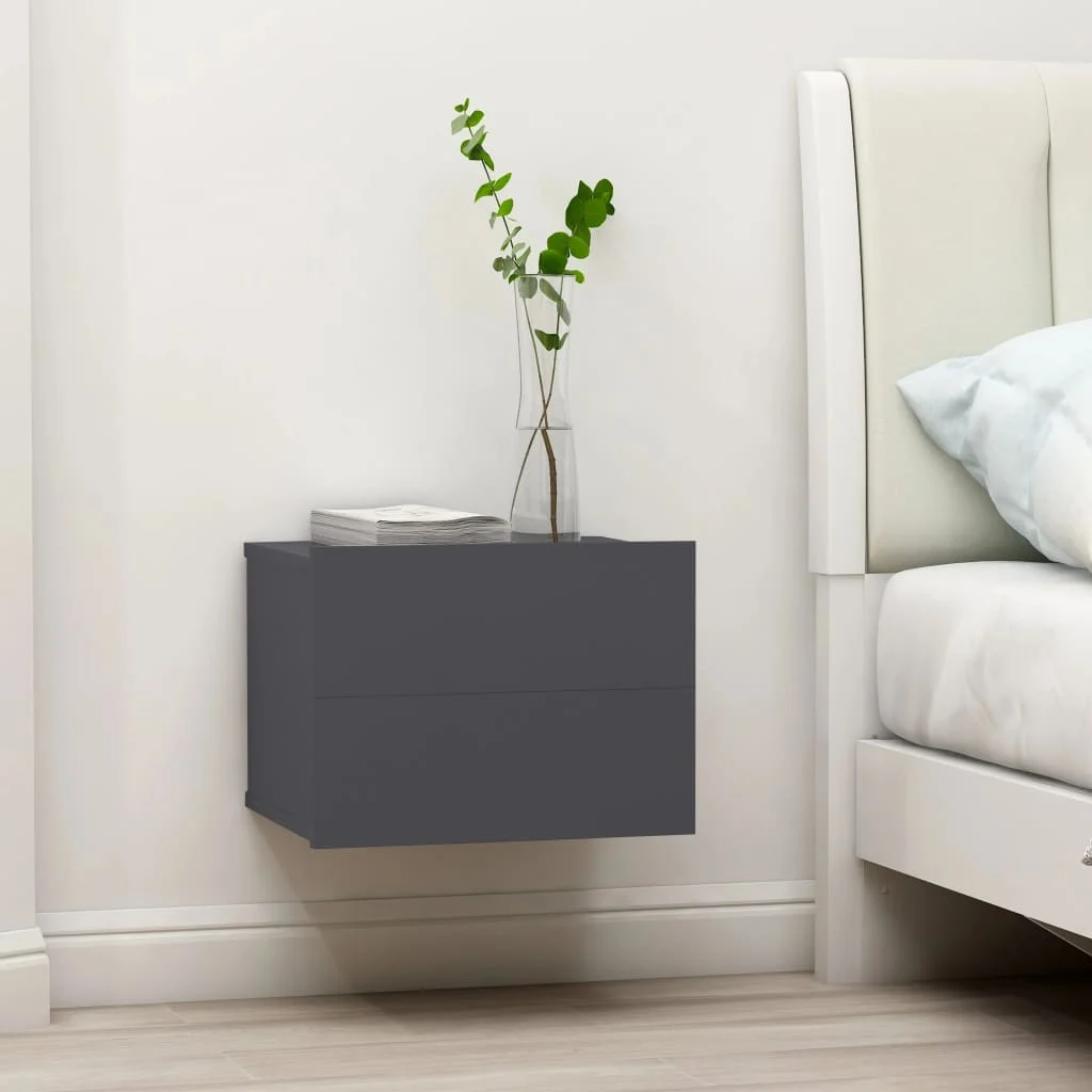 2 pcs Bedside Cabinet, Chipboard Nightstands, Side Table, Bedrooms Furniture Grey 40x30x30 cm
2 pcs Bedside Cabinet, Chipboard Nightstands, Side Table, Bedrooms Furniture Grey 40x30x30 cm