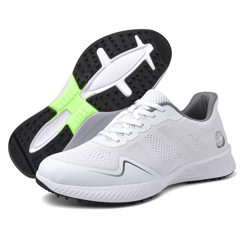 New Golf Shoes for Men Women Breathable Golfers Wears Outdoor Breathable Golf Sneakers Size 36-46 Walking Footwears Male
New Golf Shoes for Men Women Breathable Golfers Wears Outdoor Breathable Golf Sneakers Size 36-46 Walking Footwears Male