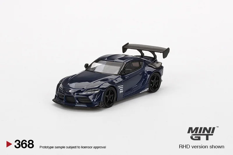 MINI GT 1:64 HKSGR Toyota SupraA90 #368, литой Сплав, модель автомобиля, подарочные украшения
MINI GT 1:64 HKSGR Toyota SupraA90 #368, литой Сплав, модель автомобиля, подарочные украшения