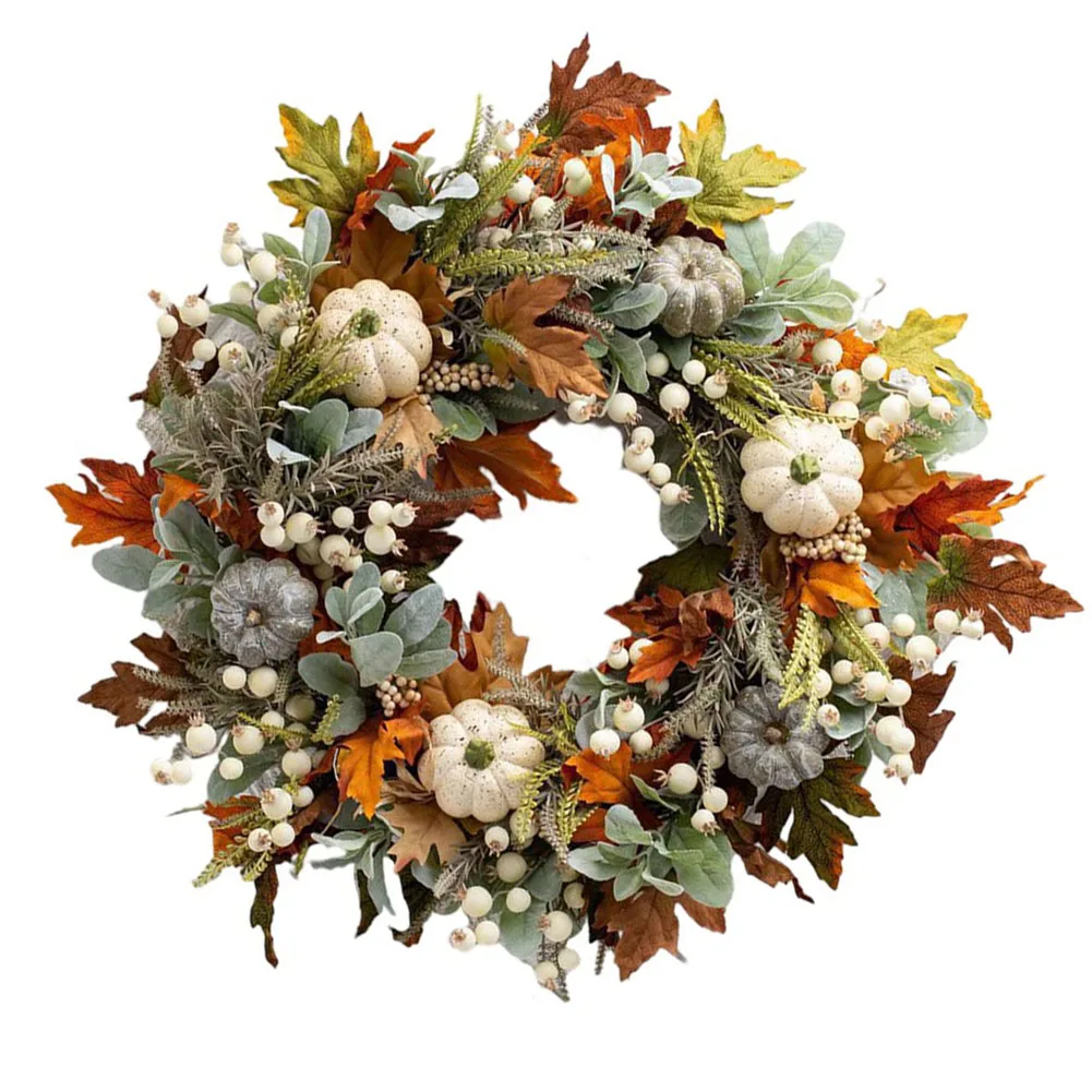 Halloween Fall Maple Leaf Wreath Halloween Autumn Door Hanging Thanksgiving Leaf Pumpkin Pendant Harvest Courtyard Garland
Halloween Fall Maple Leaf Wreath Halloween Autumn Door Hanging Thanksgiving Leaf Pumpkin Pendant Harvest Courtyard Garland