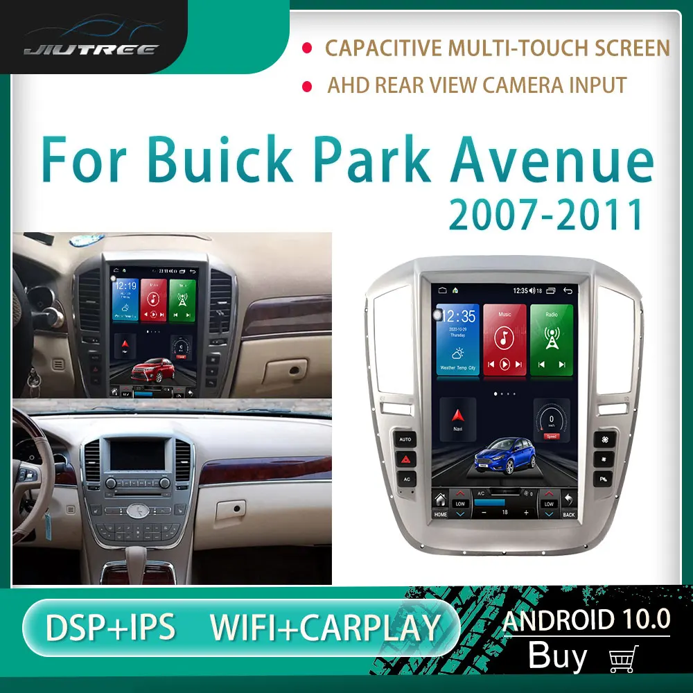 Автомагнитола 2 Din на Android с HD-экраном для Buick Park Avenue 2007-2011, автомагнитола с GPS-навигацией, мультимедийным DVD-плеером
Автомагнитола 2 Din на Android с HD-экраном для Buick Park Avenue 2007-2011, автомагнитола с GPS-навигацией, мультимедийным DVD-плеером