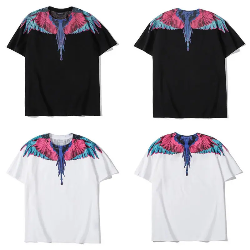 2022 Summer New Men's Wings Water Drop Feather Cool Print T-Shirt Ladies Cotton Round Neck Pullover Hip Hop Short Sleeve Top
2022 Summer New Men's Wings Water Drop Feather Cool Print T-Shirt Ladies Cotton Round Neck Pullover Hip Hop Short Sleeve Top