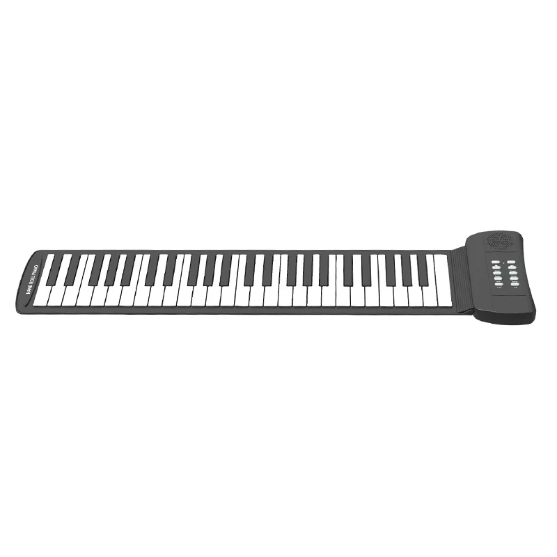 49 Keys Rainbow Roll Up Piano Electronic Keyboard Silicon Keys Built in Speaker Musical Education Toy for Kids
49 Keys Rainbow Roll Up Piano Electronic Keyboard Silicon Keys Built in Speaker Musical Education Toy for Kids