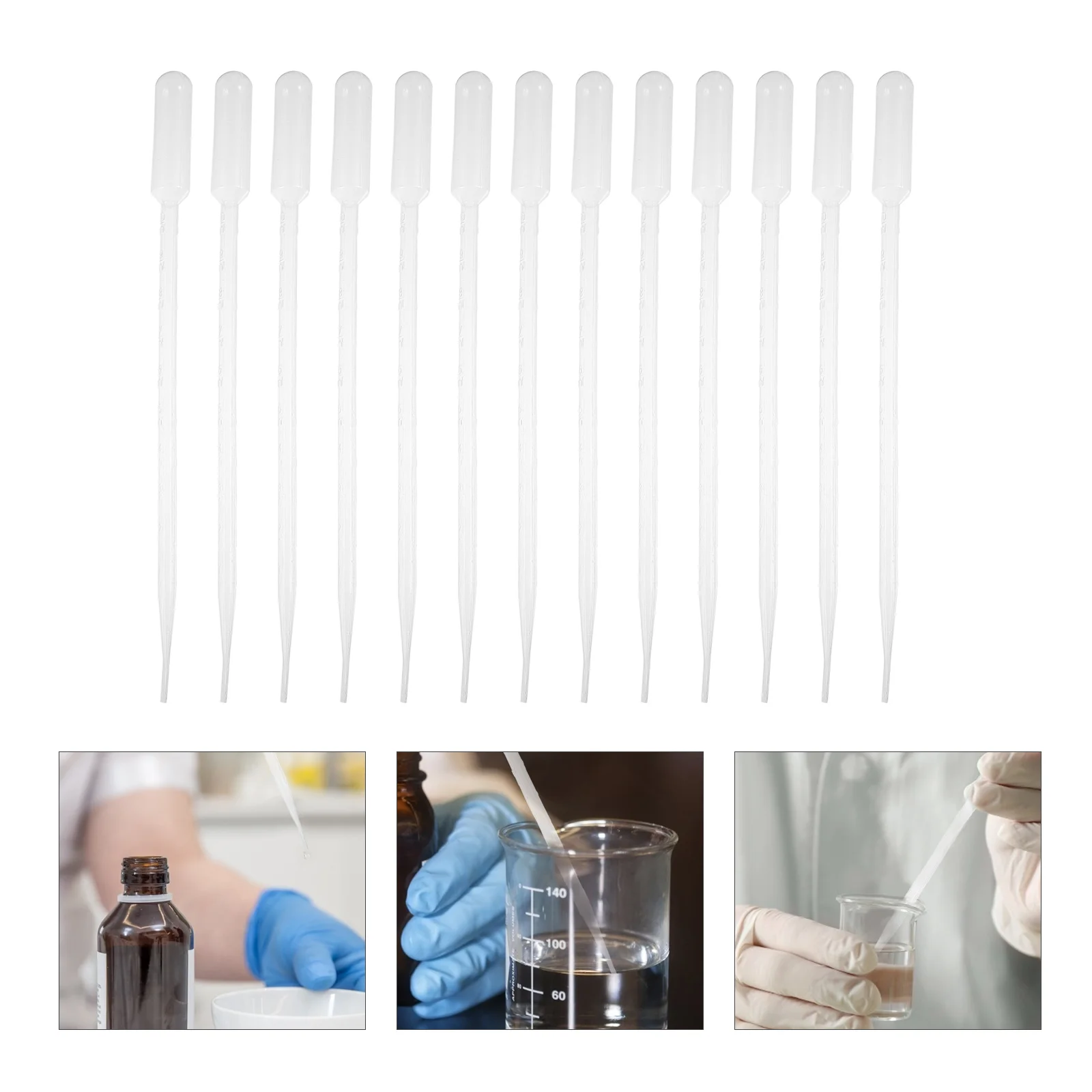 100 Pcs Disposable Useful Clear Practical Droppers Pipettes Tool for Laboratory School
100 Pcs Disposable Useful Clear Practical Droppers Pipettes Tool for Laboratory School