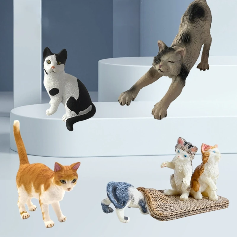 Delicate Kitten Educational Toy Toy Figurine Siamese Cat Table Desk Widgets 
Delicate Kitten Educational Toy Toy Figurine Siamese Cat Table Desk Widgets