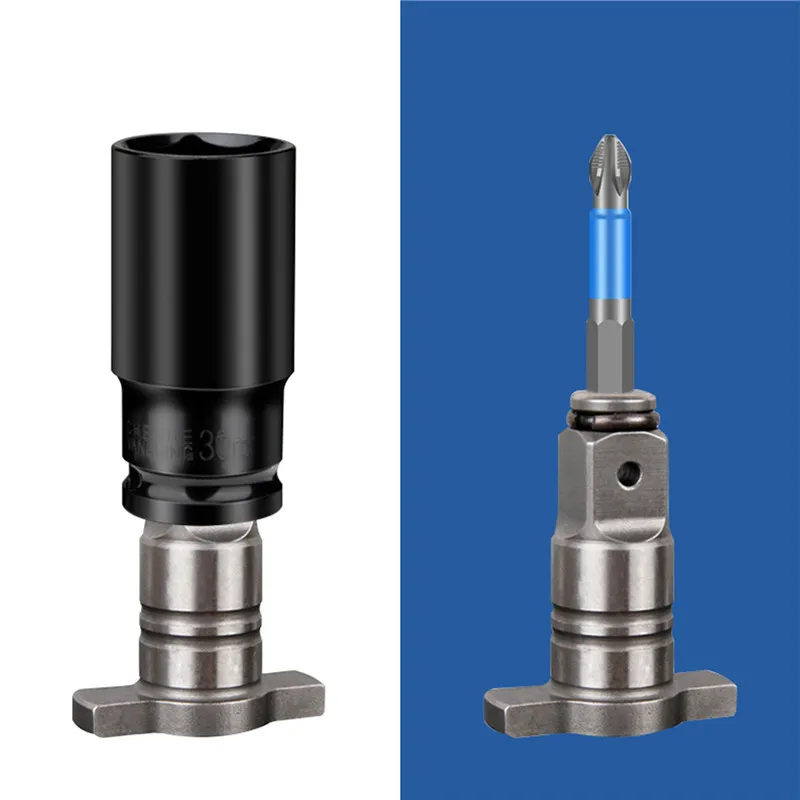 Electric Brushless Impact Wrench Shaft Accessorie Female Socket Adapter Power Drill Tool Accessory Multi-function Double-Purpose
Electric Brushless Impact Wrench Shaft Accessorie Female Socket Adapter Power Drill Tool Accessory Multi-function Double-Purpose