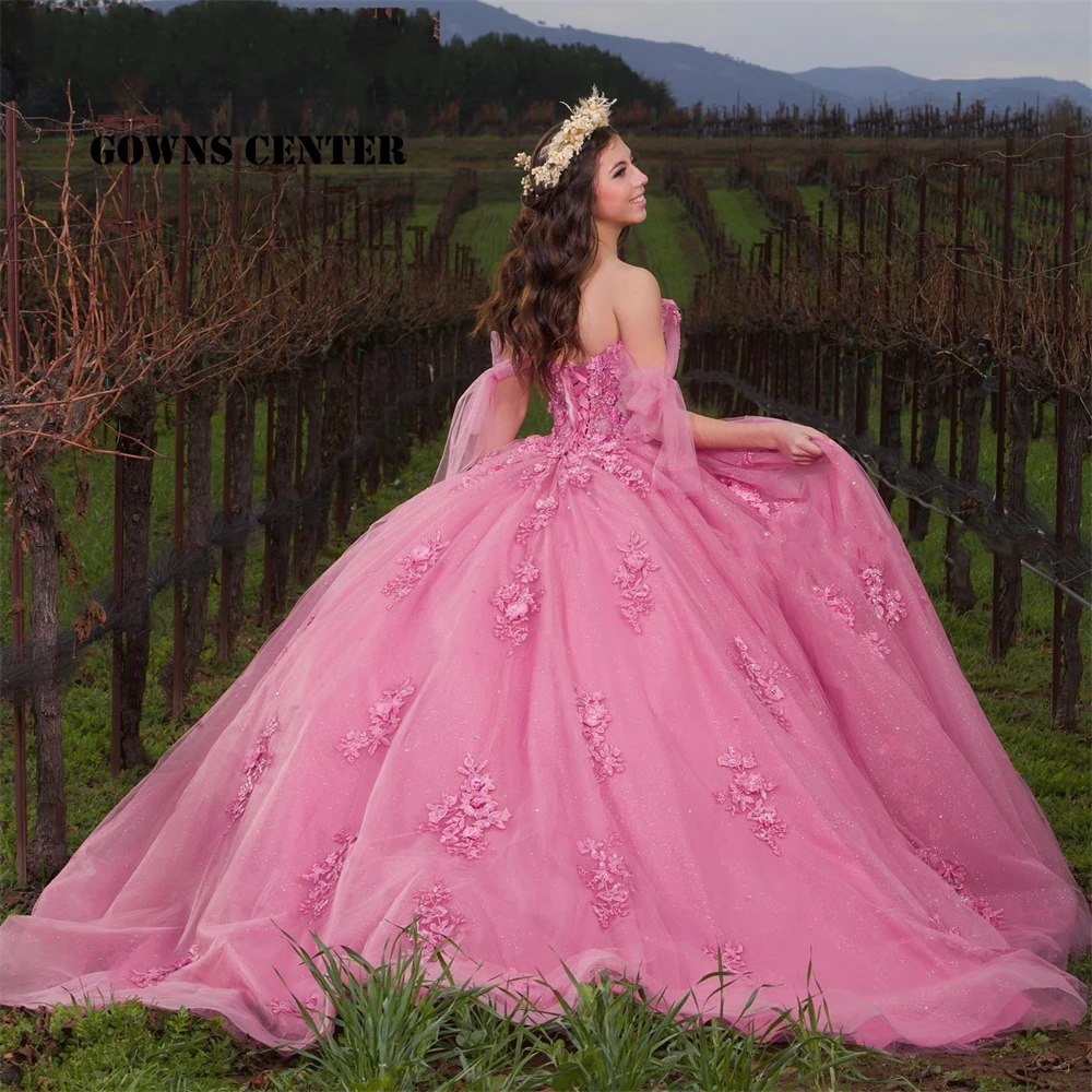 Off The Shoulder Quinceanera Dresses Ball Gown Birthday Party Dress Lace Up Graduation Gown 3D Flower vestido de quinceañer 2022
Off The Shoulder Quinceanera Dresses Ball Gown Birthday Party Dress Lace Up Graduation Gown 3D Flower vestido de quinceañer 2022
