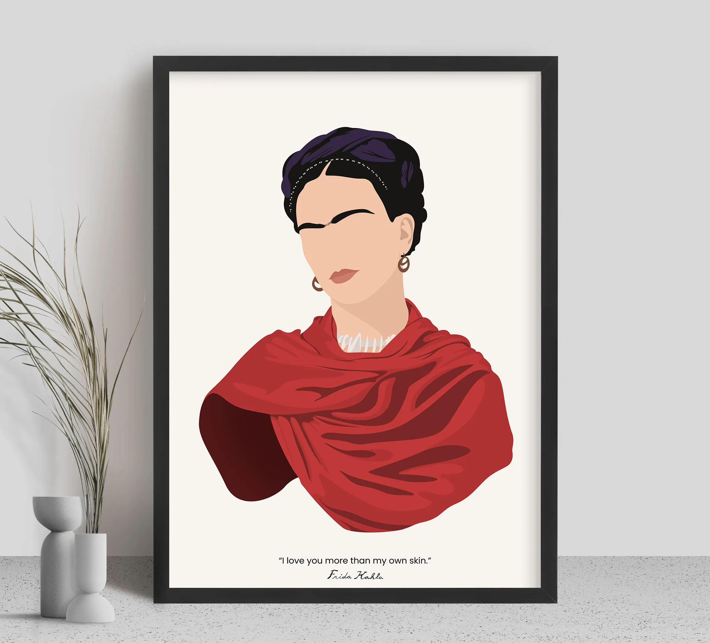 Frida Kahlo Poster Maxico Painter Canvas Print Wall Pictures Flowers and Plants Art Painting for Bedroom Living Room Home Decor
Frida Kahlo Poster Maxico Painter Canvas Print Wall Pictures Flowers and Plants Art Painting for Bedroom Living Room Home Decor