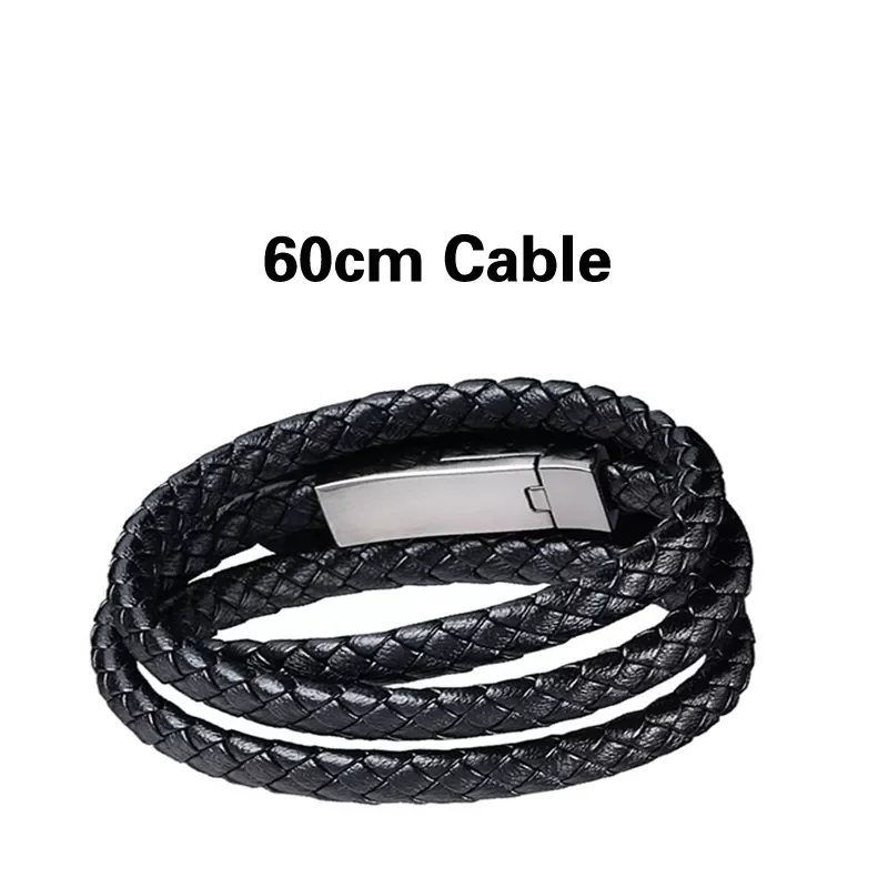 Portable Leather Mini Micro USB Bracelet Charger Data Charging Cable Sync Cord For iPhone6 6s Android Type-C Phone Cable
Portable Leather Mini Micro USB Bracelet Charger Data Charging Cable Sync Cord For iPhone6 6s Android Type-C Phone Cable