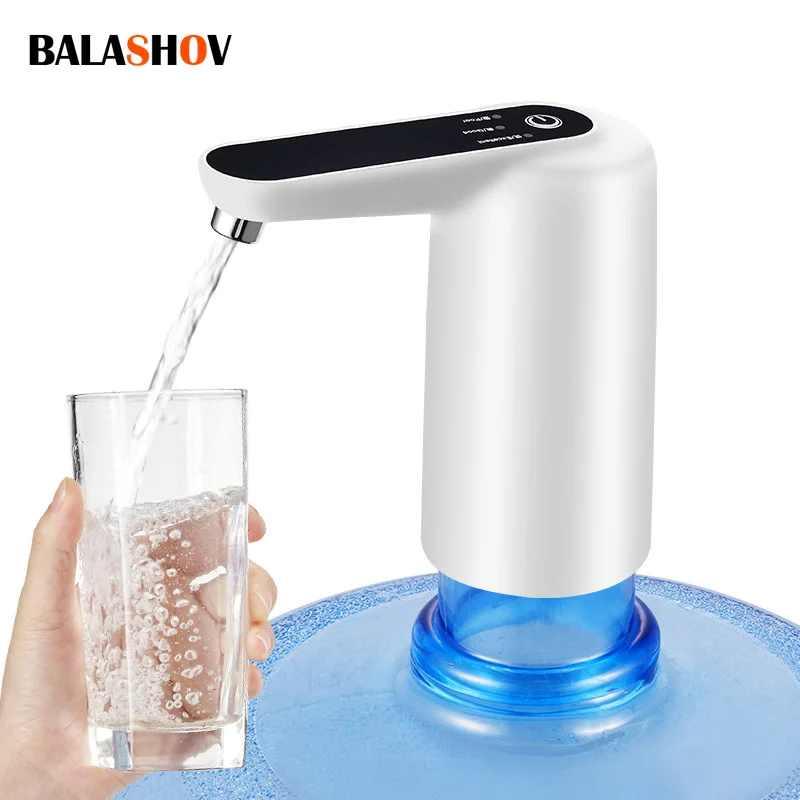Electric Water Dispenser Pump Wireless Portable Automatic Water Bottle Pump USB Charge Household Barreled Water Pump Foy Home
Electric Water Dispenser Pump Wireless Portable Automatic Water Bottle Pump USB Charge Household Barreled Water Pump Foy Home
