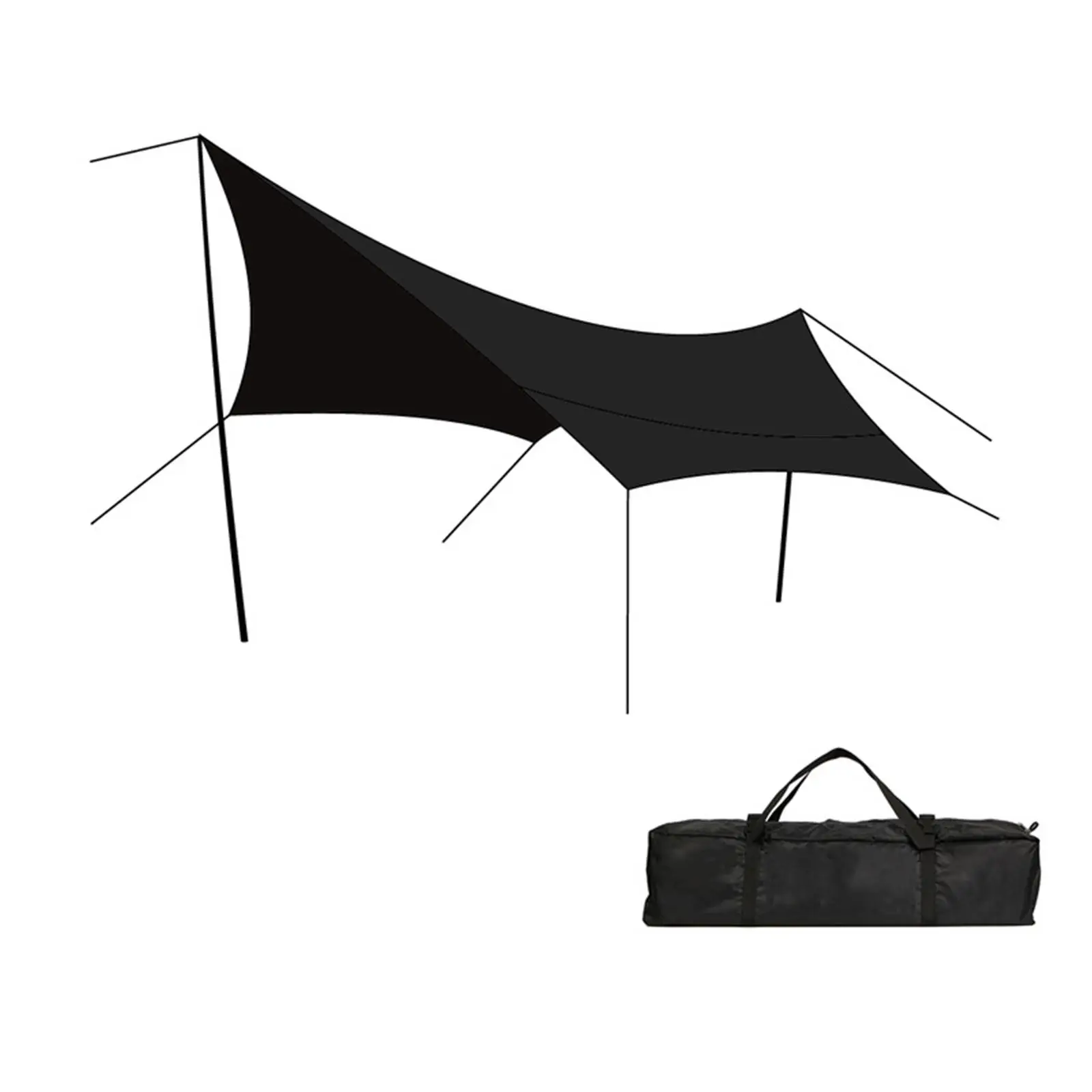 Portable Camping Tent Tarp Sun Shelter Windproof Sun Shade 8-12 Person Canopy Awning for Traveling Beach Picnic Garden Yard
Portable Camping Tent Tarp Sun Shelter Windproof Sun Shade 8-12 Person Canopy Awning for Traveling Beach Picnic Garden Yard