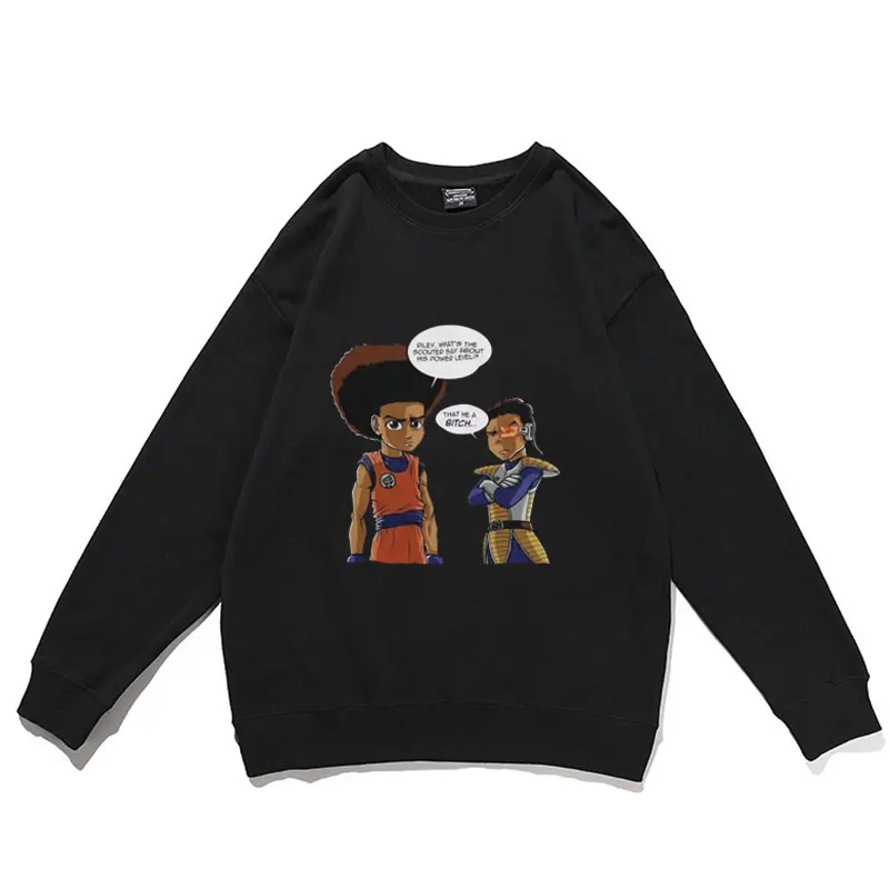 Мужской и Женский пуловер The Boondocks Huey и raymond, мужские пуловеры в стиле K-POP и панк, мужская и женская Повседневная модная толстовка, уличная оде...
Мужской и Женский пуловер The Boondocks Huey и raymond, мужские пуловеры в стиле K-POP и панк, мужская и женская Повседневная модная толстовка, уличная оде...