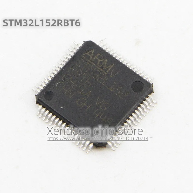 5pcs/lot STM32L152RBT6 STM32L152 LQFP-64 package Original genuine 32-bit microcontroller chip
5pcs/lot STM32L152RBT6 STM32L152 LQFP-64 package Original genuine 32-bit microcontroller chip