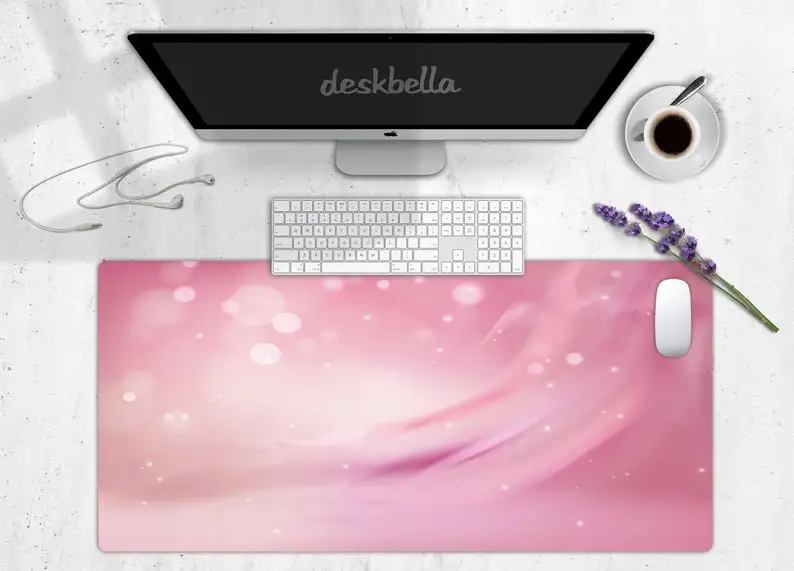 Soft Pink Gradient Background Desk Mat, Cute Gaming Mouse Pad, Extra Large Extended Desk Pad, Modern Desk Accessory, Girly Mouse
Soft Pink Gradient Background Desk Mat, Cute Gaming Mouse Pad, Extra Large Extended Desk Pad, Modern Desk Accessory, Girly Mouse