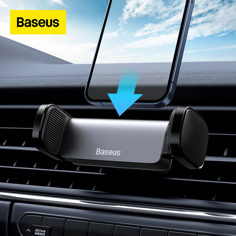 Автомобильный держатель для телефона Baseus, универсальная подставка для телефона, с креплением на воздуховод
Автомобильный держатель для телефона Baseus, универсальная подставка для телефона, с креплением на воздуховод