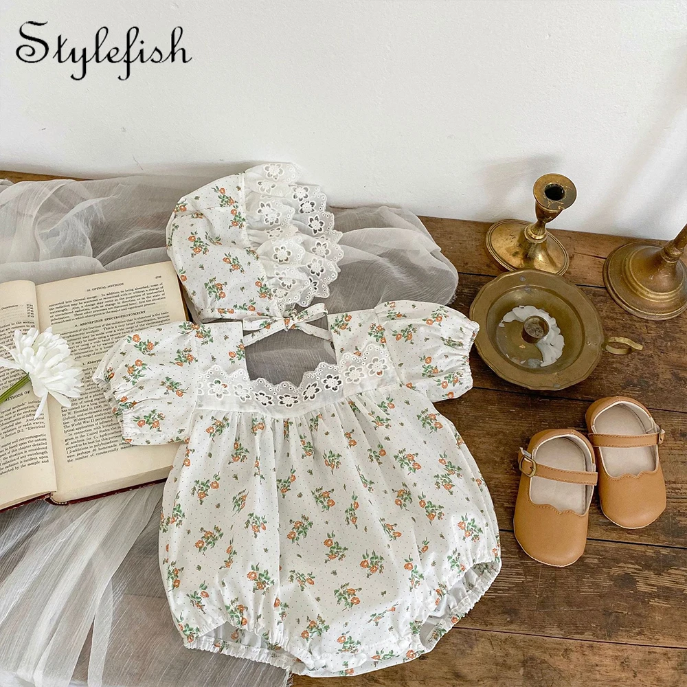 babysummer clothes new western-style floral wrap fart clothes baby girl lace square collar triangle sweater climbing clothes hat
babysummer clothes new western-style floral wrap fart clothes baby girl lace square collar triangle sweater climbing clothes hat