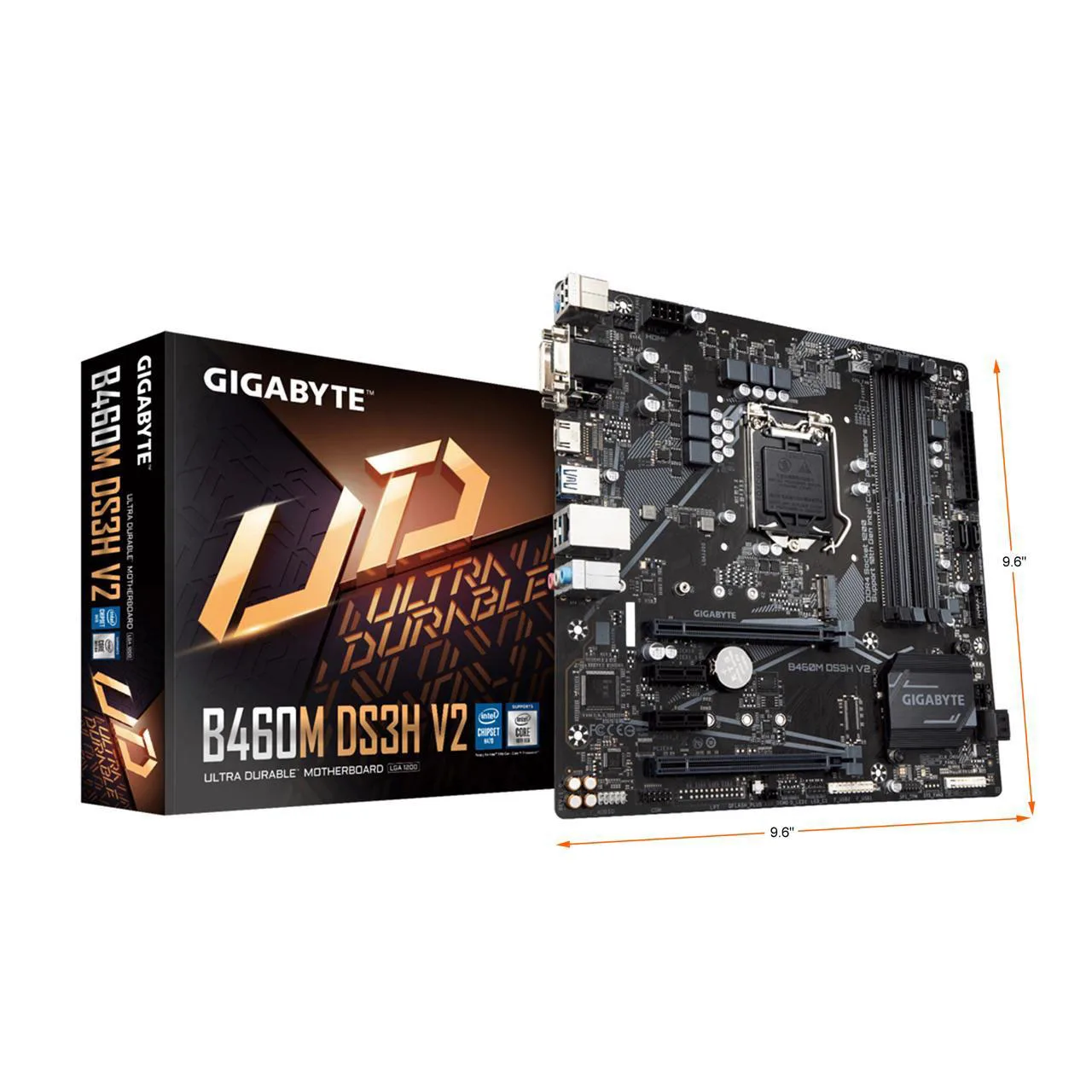For GIGABYTE B460M DS3H V2 Computer Motherboard Intel Core i9 i7 i5 i3 LGA1200 Intel B460 Micro-ATX M.2 SATA 6Gb/s USB 3.2 Gen 1
For GIGABYTE B460M DS3H V2 Computer Motherboard Intel Core i9 i7 i5 i3 LGA1200 Intel B460 Micro-ATX M.2 SATA 6Gb/s USB 3.2 Gen 1