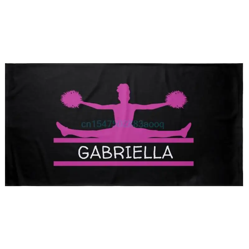 Cool Personalised Cheerleader Beach Shower Towel Black Pink Custom Name Lightweight Sport Towels for Girl Sister Gift 140X70cm
Cool Personalised Cheerleader Beach Shower Towel Black Pink Custom Name Lightweight Sport Towels for Girl Sister Gift 140X70cm