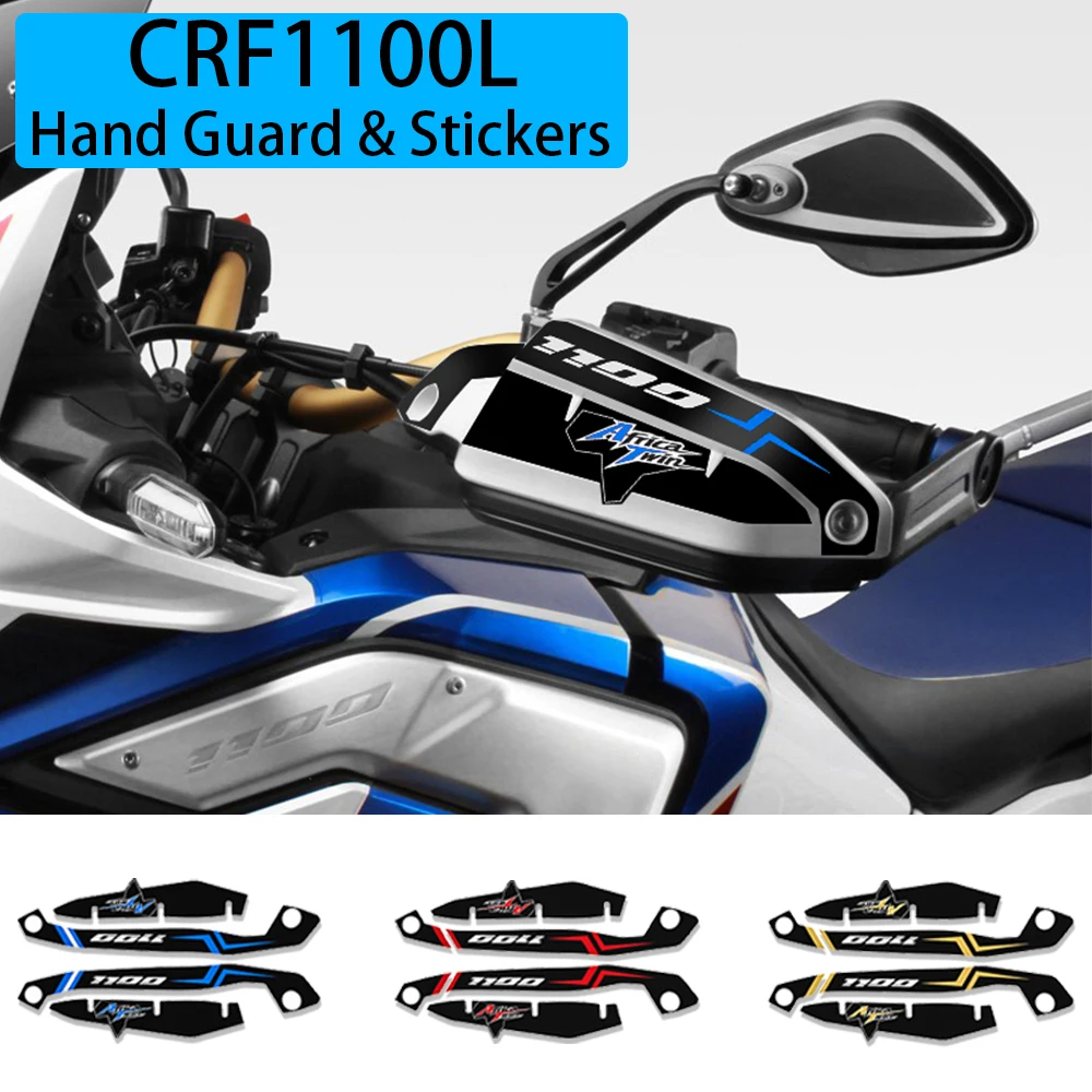 

CRF1100L Accessories Handguard Protect Stickers for HONDA Africa Twin CRF 1100L CRF 1100 L Adventure Hand Guard Deflectors