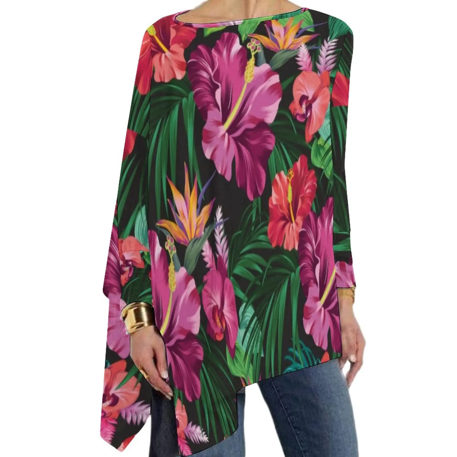 Juicy Tropical T Shirt Floral Leaves Print Street Fashion Long Sleeve T-Shirts Graphic Aesthetic Tshirt Women Tees Big Size 5XL
Juicy Tropical T Shirt Floral Leaves Print Street Fashion Long Sleeve T-Shirts Graphic Aesthetic Tshirt Women Tees Big Size 5XL