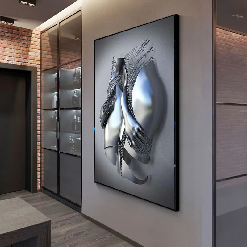 Modern Couples Metal Figure Statue Wall Art Canvas Painting Lover Sculpture Poster Print Wall Picture for Living Room Home Decor
Modern Couples Metal Figure Statue Wall Art Canvas Painting Lover Sculpture Poster Print Wall Picture for Living Room Home Decor