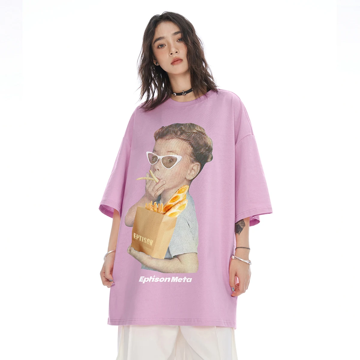 Summer Men Women Oversize Tshirt Black White Loose Cotton Personalized T-shirt Chinese Fashion Trend Couple Vintage Cartoon Tee
Summer Men Women Oversize Tshirt Black White Loose Cotton Personalized T-shirt Chinese Fashion Trend Couple Vintage Cartoon Tee