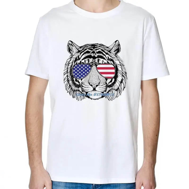 Tiger Independence Day US graphic t shirts Oversized t shirt Tops Harajuku Streetwear Summer Men's clothing
Tiger Independence Day US graphic t shirts Oversized t shirt Tops Harajuku Streetwear Summer Men's clothing