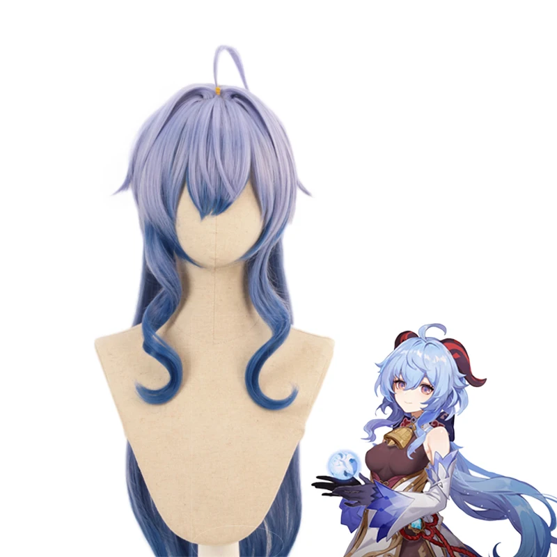 Женский длинный парик Ganyu с градиентом, термостойкий костюм для косплея, из синтетических волос, ударопрочный «геншин», голубой
Женский длинный парик Ganyu с градиентом, термостойкий костюм для косплея, из синтетических волос, ударопрочный «геншин», голубой