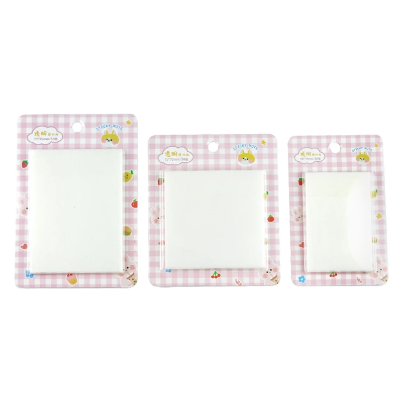 Transparent Sticky Note Pads Memo Self Adhesive Removable N Times Writing Daily Planner for Kids Teens Adults 50 Drop shipping
Transparent Sticky Note Pads Memo Self Adhesive Removable N Times Writing Daily Planner for Kids Teens Adults 50 Drop shipping