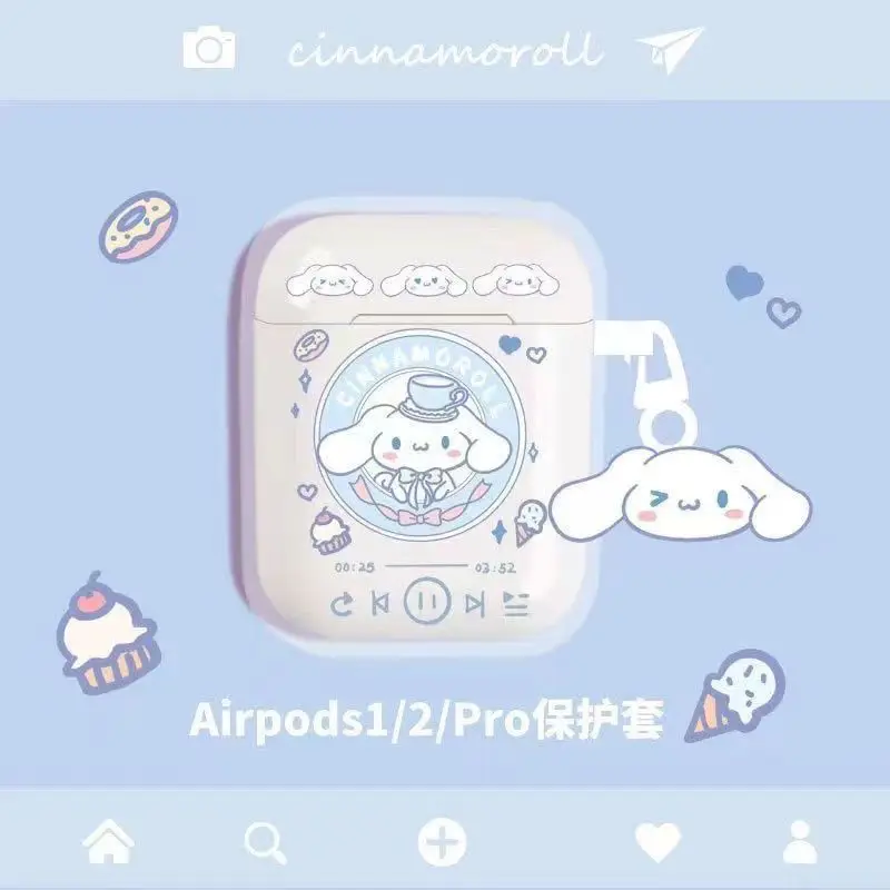 Sanrio Cinnamoroll розовые наушники для Apple Airpod Pro 3 2 1 2nd зарядная коробка защитный чехол симпатичные наушники
Sanrio Cinnamoroll розовые наушники для Apple Airpod Pro 3 2 1 2nd зарядная коробка защитный чехол симпатичные наушники
