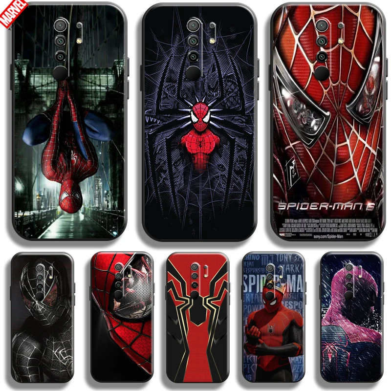 Marvel Spiderman For Xiaomi Redmi 9 Phone Case For Redmi 9 Silicone Cover Soft Coque Black Funda Back
Marvel Spiderman For Xiaomi Redmi 9 Phone Case For Redmi 9 Silicone Cover Soft Coque Black Funda Back