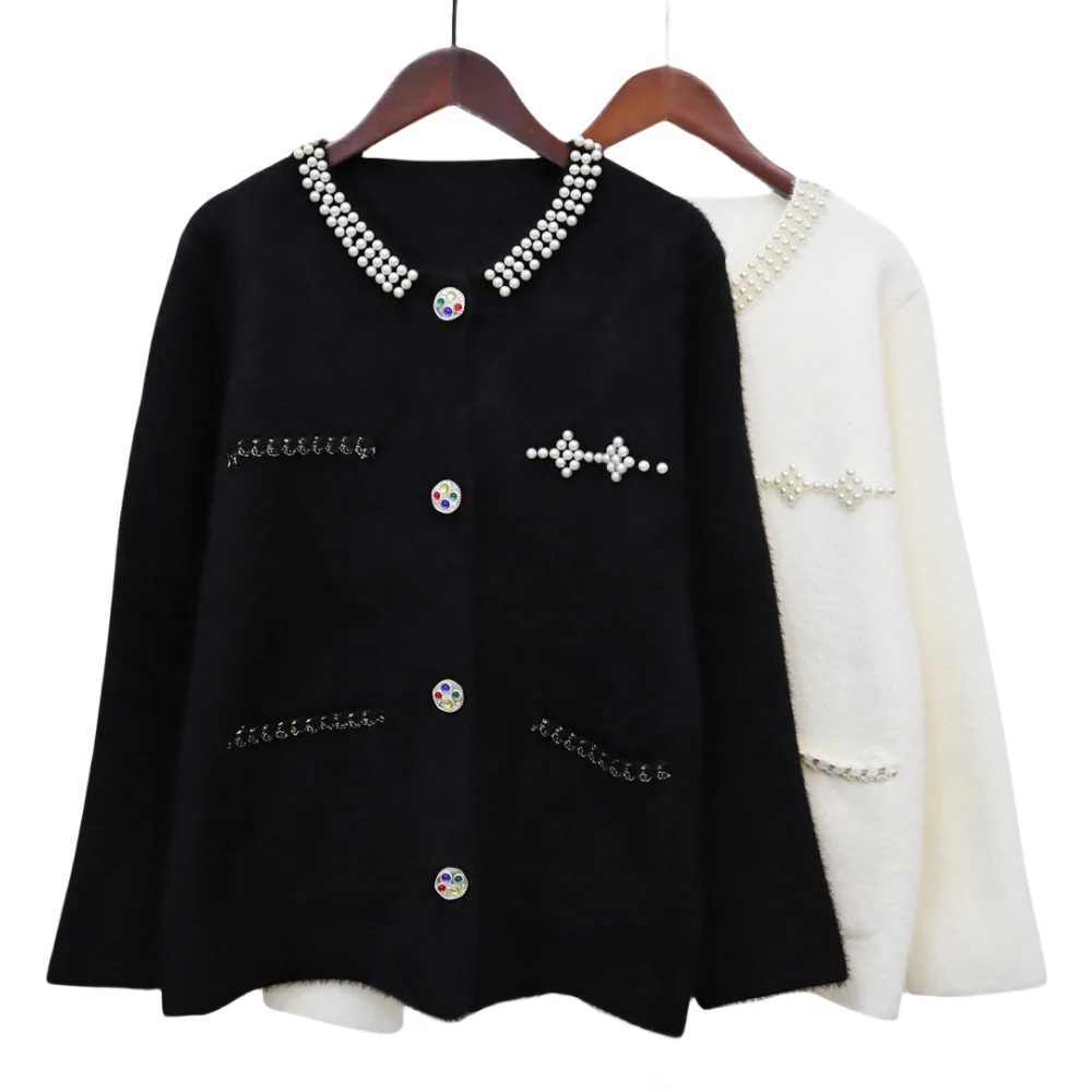 GTGYFF Beading Knit Jacket Women's 2023 Fashion Casual Open Front Long Sleeve Chunky Knit Cardigans Sweaters Outerwear Coats
GTGYFF Beading Knit Jacket Women's 2023 Fashion Casual Open Front Long Sleeve Chunky Knit Cardigans Sweaters Outerwear Coats
