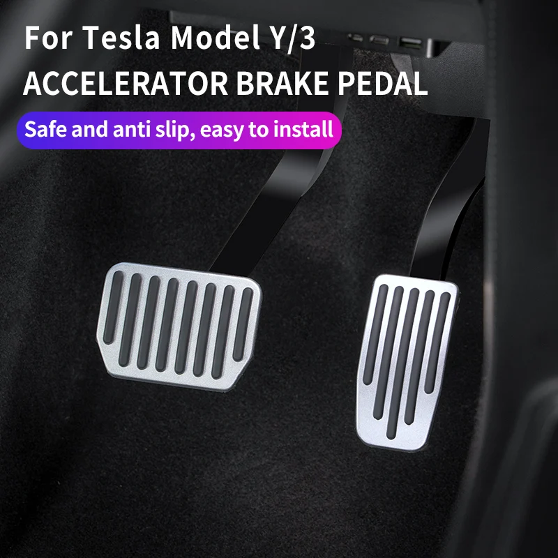 Магнитные накладки для Tesla Model 3 /model y, Нескользящие алюминиевые накладки на педали
Магнитные накладки для Tesla Model 3 /model y, Нескользящие алюминиевые накладки на педали