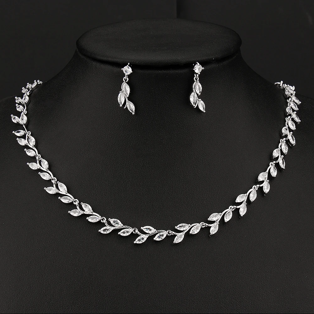 Luxury Geometric Water Drop Cubic Zirconia Charm Dangle Earrings Necklace Sets For Women Popular Bridal Wedding Party Jewelry
Luxury Geometric Water Drop Cubic Zirconia Charm Dangle Earrings Necklace Sets For Women Popular Bridal Wedding Party Jewelry