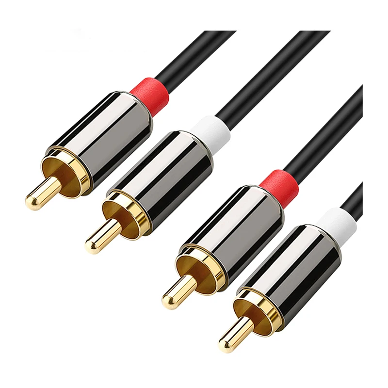 RCA Audio Cable L/R Stereo 2 RCA to 2RCA Extension Cables for Home Theater DVD TV Amplifier CD Soundbox Audio Adapter
RCA Audio Cable L/R Stereo 2 RCA to 2RCA Extension Cables for Home Theater DVD TV Amplifier CD Soundbox Audio Adapter