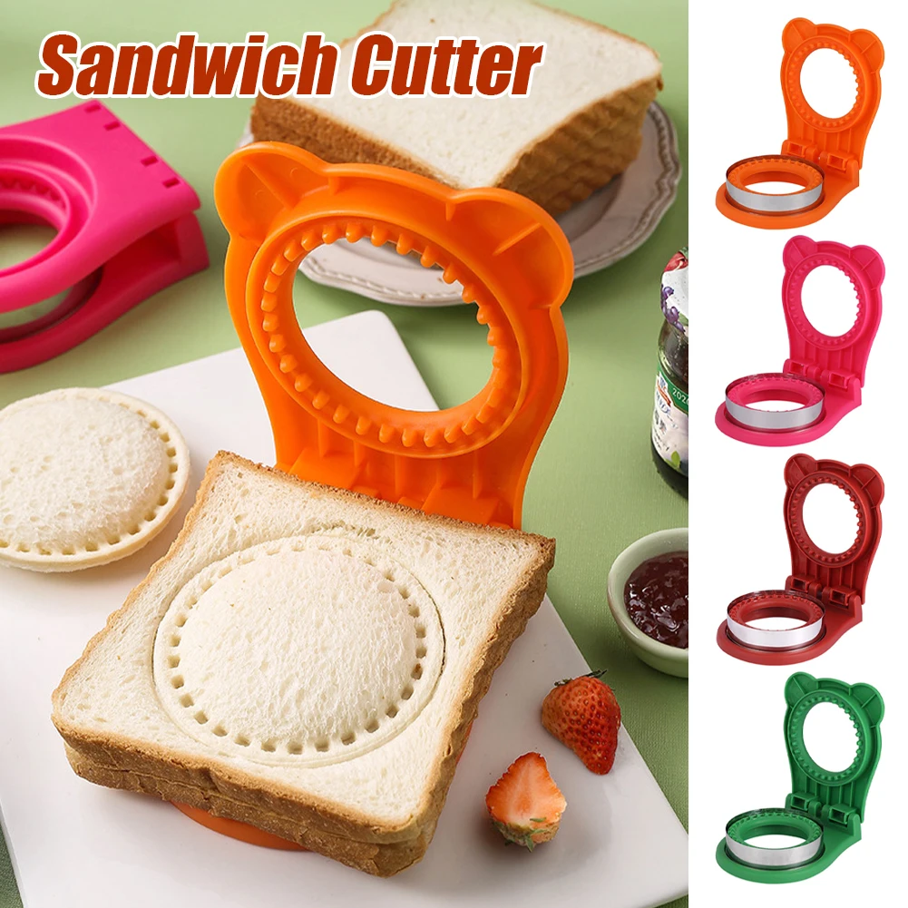 Sandwich Cutter Sealer Bread Toast Mold Bakeware Stainless Steel Blade Circular Sandwich Cutting Tool For Kids Lunch Baking Mold
Sandwich Cutter Sealer Bread Toast Mold Bakeware Stainless Steel Blade Circular Sandwich Cutting Tool For Kids Lunch Baking Mold