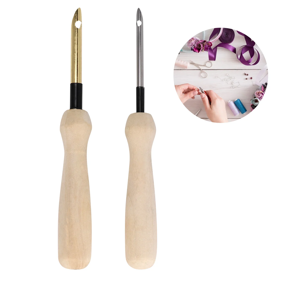 Needle Punch Handle Wooden Tools Sewing Embroidery Yarn Pen Crossrug Punching Hole Maker Wood Stitching Weavingtool Felting
Needle Punch Handle Wooden Tools Sewing Embroidery Yarn Pen Crossrug Punching Hole Maker Wood Stitching Weavingtool Felting