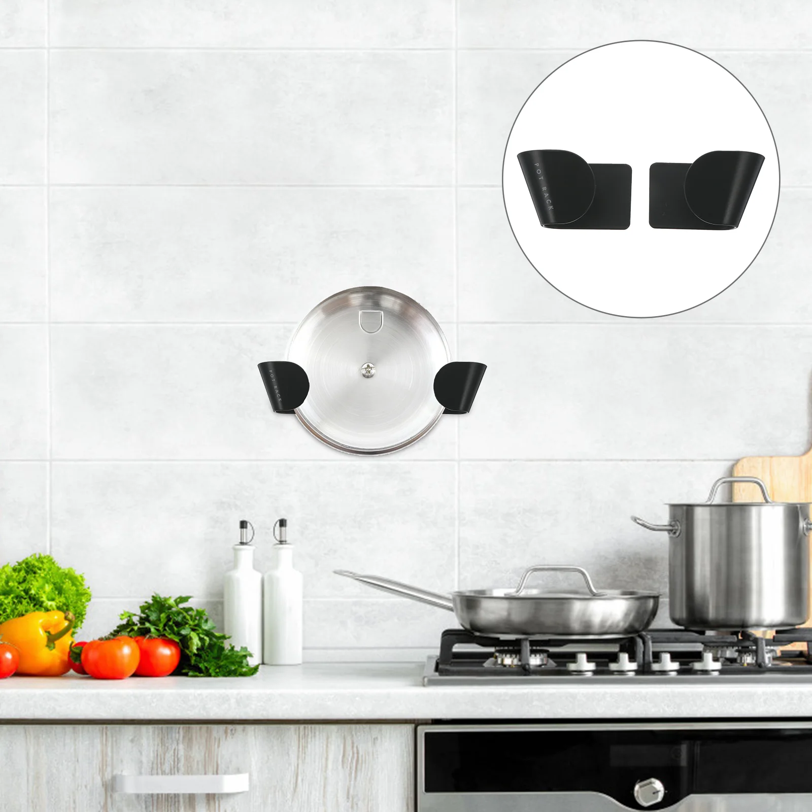 Lid Rack Kitchen Tool Organizer Pan Orangizer Wall Mounted Storage Wall-Mounted Shelf Utensil Cabinet
Lid Rack Kitchen Tool Organizer Pan Orangizer Wall Mounted Storage Wall-Mounted Shelf Utensil Cabinet