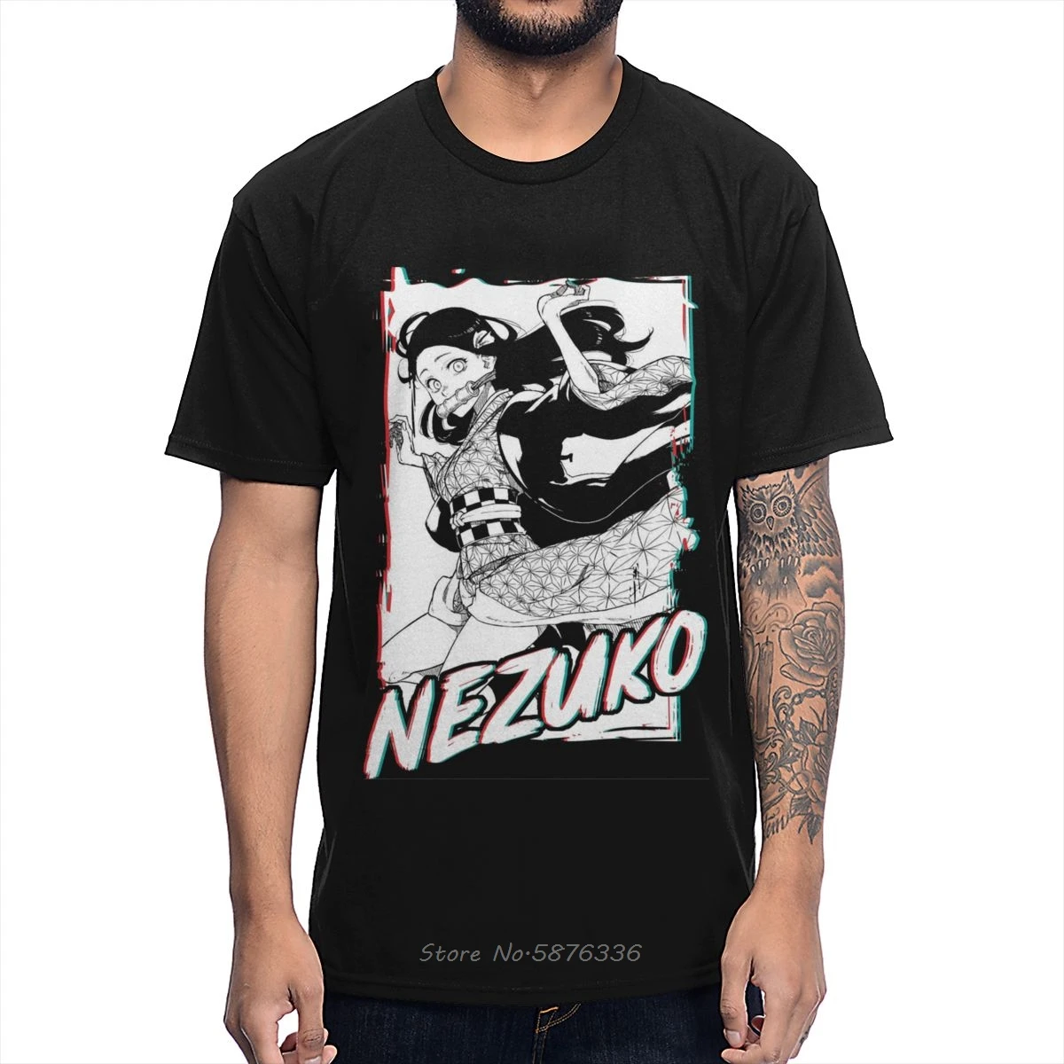 Demon Slayer Kimetsu No Yaiba T Shirt Vaporwave Kamado Nezuko Graphic Print Cotton T-shirt Guys Punk Designer Streetwear
Demon Slayer Kimetsu No Yaiba T Shirt Vaporwave Kamado Nezuko Graphic Print Cotton T-shirt Guys Punk Designer Streetwear