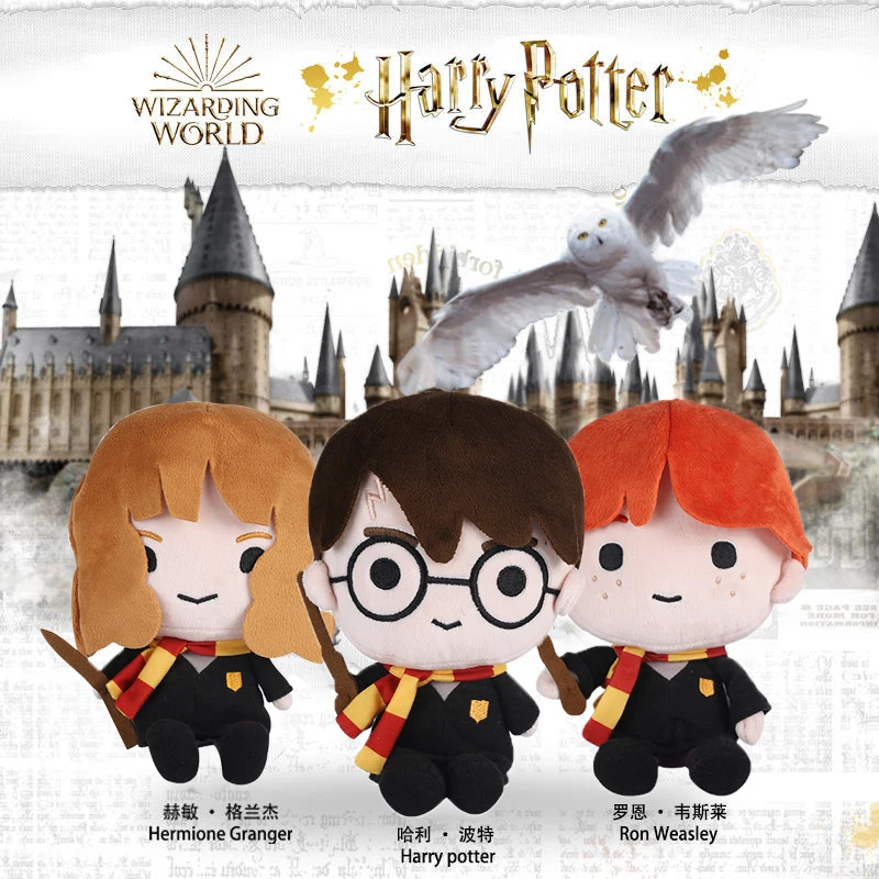 20/25CM New Harry Potter Hermione Ron Weasley Movie Figures Plush Toy Cute Soft Stuffed Peluche Plush Dolls Toys For Kids Gift
20/25CM New Harry Potter Hermione Ron Weasley Movie Figures Plush Toy Cute Soft Stuffed Peluche Plush Dolls Toys For Kids Gift