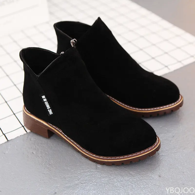 Women Fashion Thick Sole Ankle Boots Comfortable Plus Size Snow Boots for Women Female Platform Boots Botas De Mujer
Women Fashion Thick Sole Ankle Boots Comfortable Plus Size Snow Boots for Women Female Platform Boots Botas De Mujer